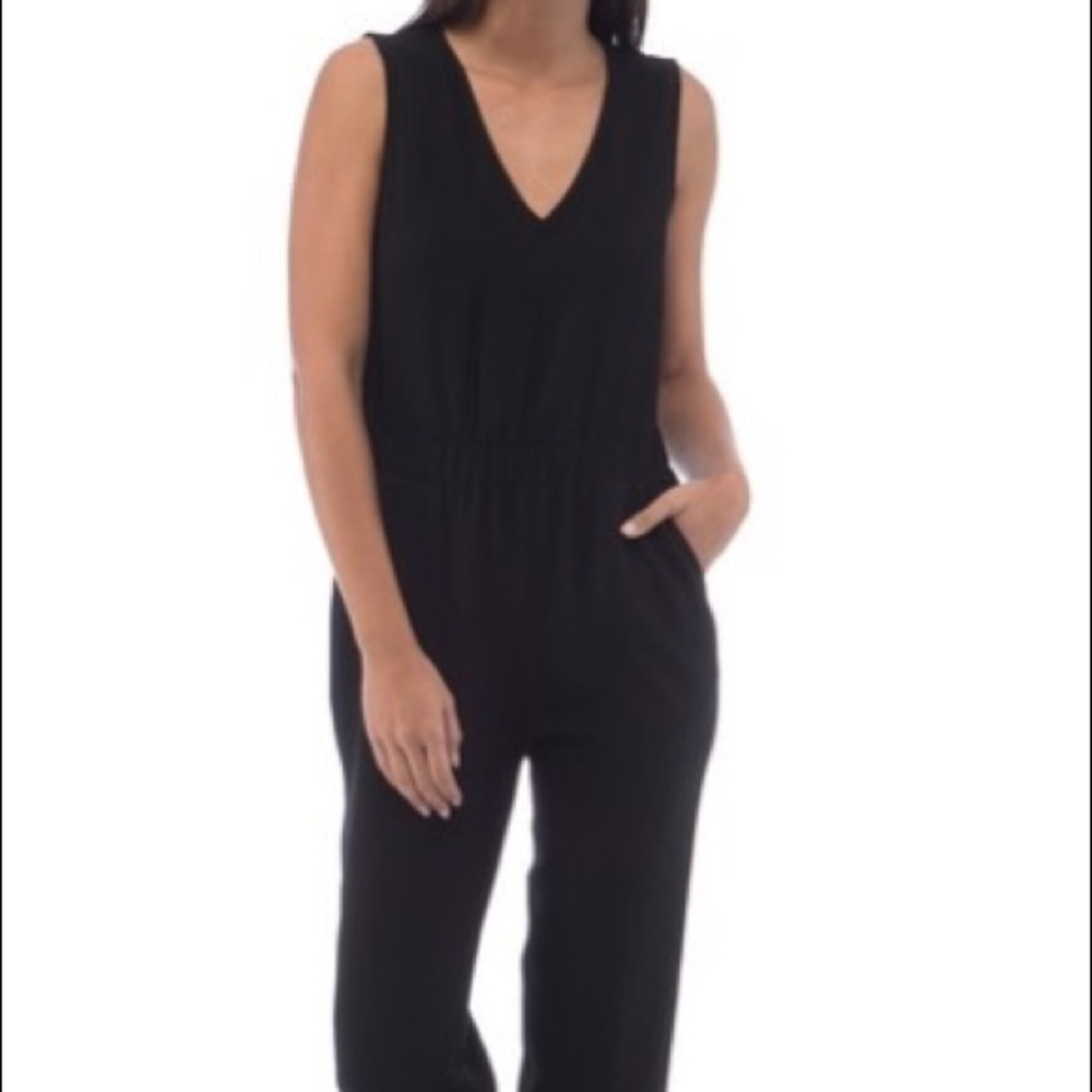 B Collection by Bobeau Brook Side Stripe Jumpsuit